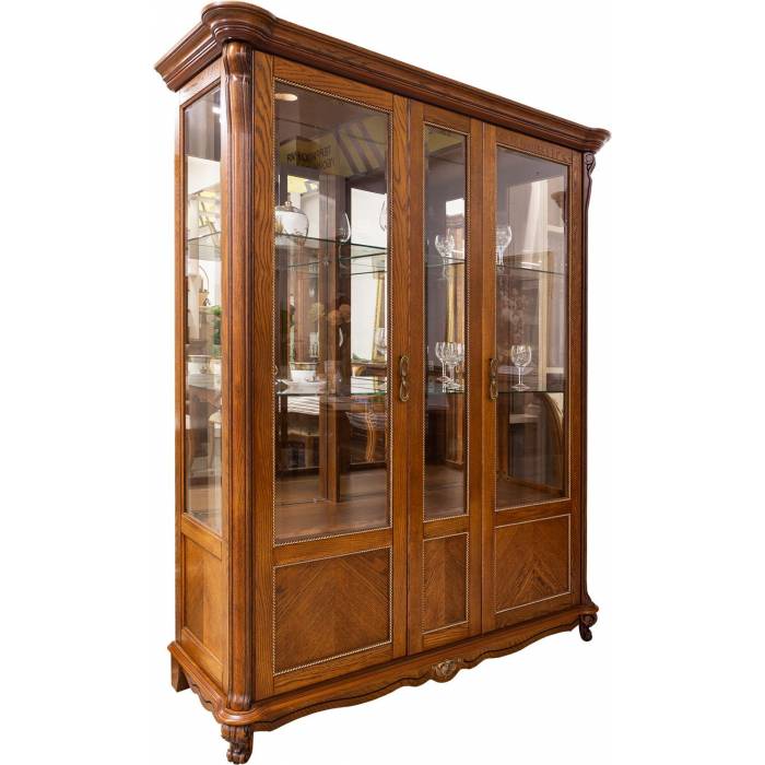 Шкаф-витрина 3д «Алези» П1.350.0.05 (П350.05)