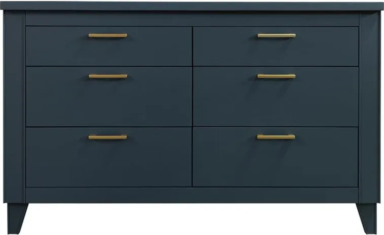 Комод «Амадей» П6.635.1.17 (П635.14) - королевский синий
