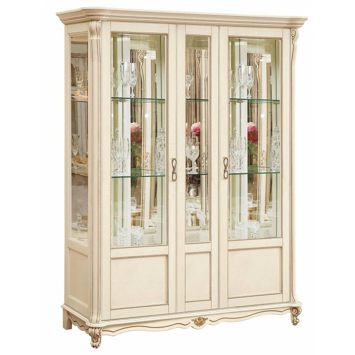Шкаф-витрина 3д «Алези» П1.350.0.05 (П350.05)