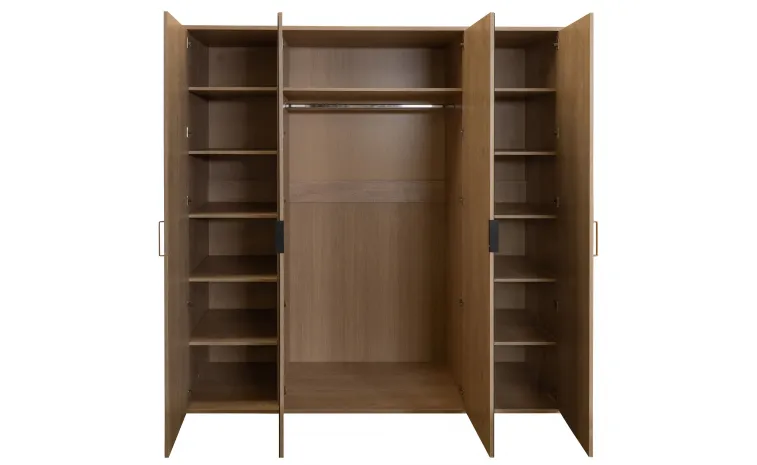 Шкаф для одежды 4д «Поинт» БМ2.665.1.02-01 - дуб мадура