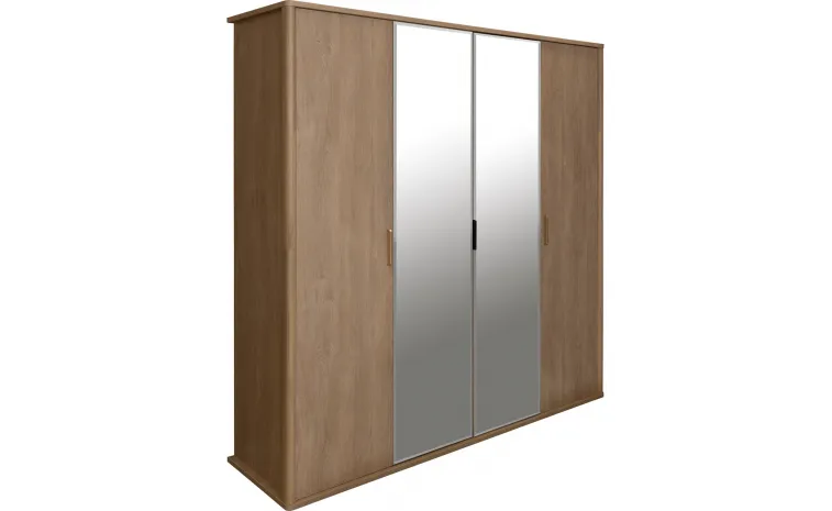 Шкаф для одежды 4д «Поинт» БМ2.665.1.02-01 - дуб мадура