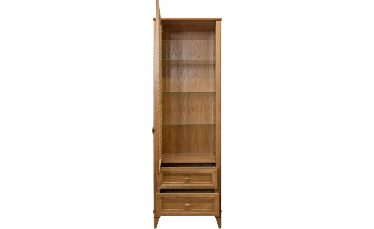 Шкаф-витрина «Калипсо» БМ2.785.0.01-01 - табак