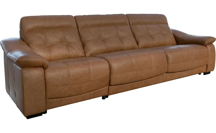 4-х местный диван «Мирано» (3mL/R.1R/L) - промо - натуральная кожа