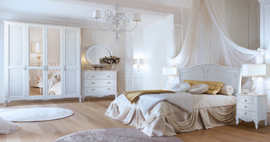 Спальня «Флорентина» #2 - белый агат