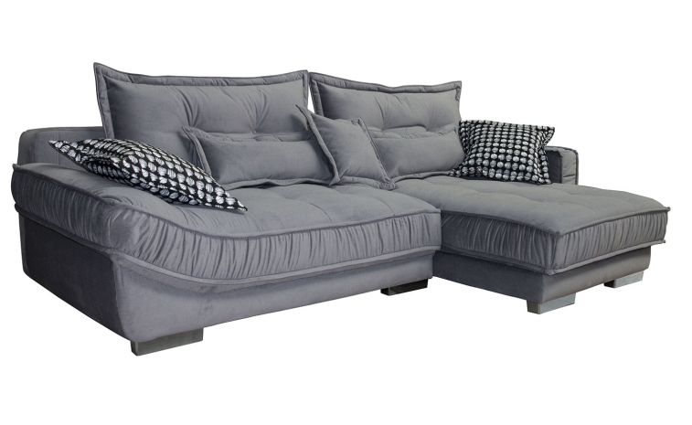 Угловой диван «Хиллари» (2ML/R.6MR/L) - ткань