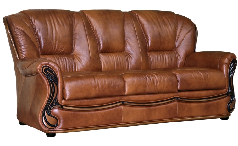 3-х местный диван «Изабель 2» (3м) - спецпредложение - натуральная кожа