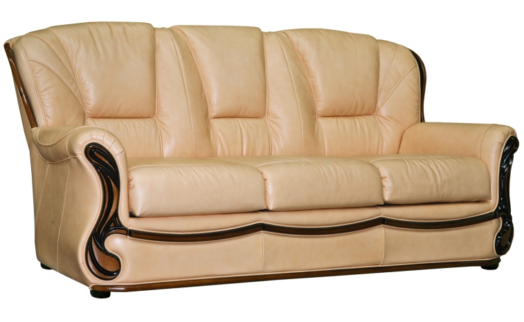 3-х местный диван «Изабель 2» (3м) - спецпредложение - натуральная кожа