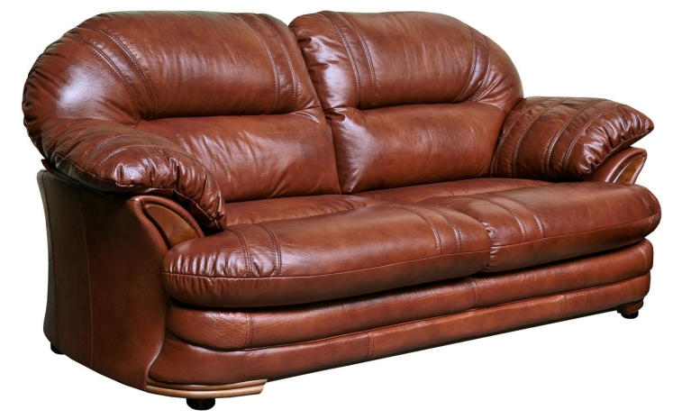 3-х местный диван «Йорк» (3м) - спецпредложение - натуральная кожа