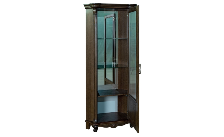 Шкаф с витриной «Алези» П1.350.0.13 (П350.13) - табак