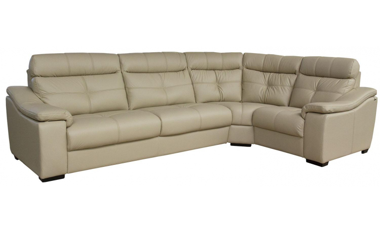 Угловой диван «Барселона 2» (3мL/R901R/L) - промо - натуральная кожа