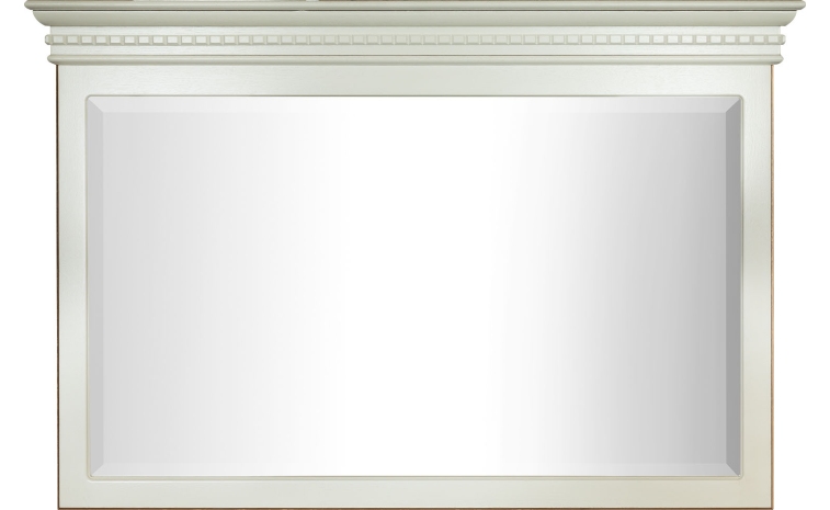 Зеркало настенное «Верди» П3.487.1.39 (П434.100) - слоновая кость с золочением