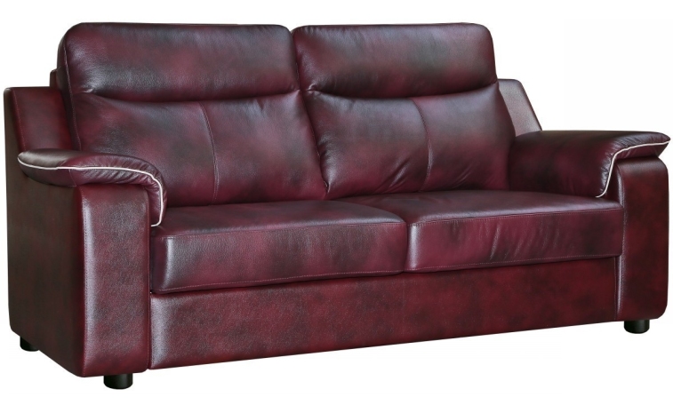 3-х местный диван «Люксор» (3м) - натуральная кожа