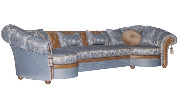 Угловой диван «Мадлен» (4L30м4R) - ткань