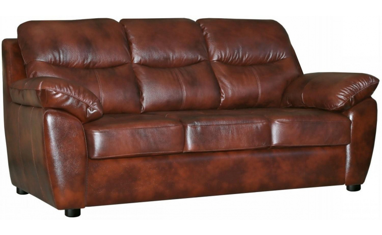 3-х местный диван «Плаза» (3м) - натуральная кожа