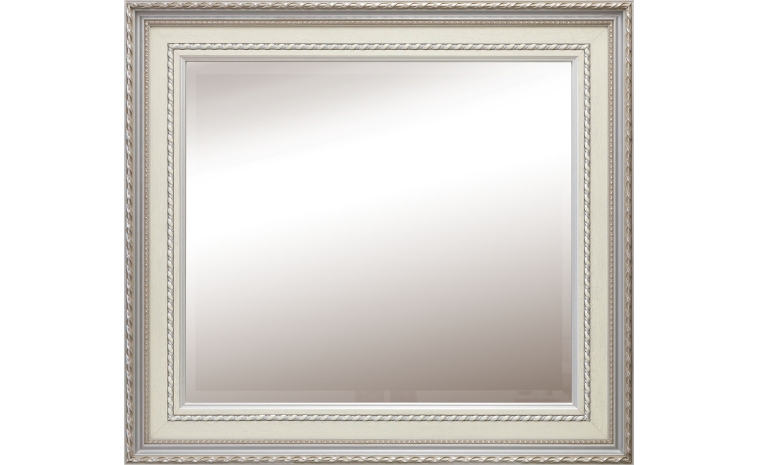 Зеркало «Валенсия Д 1» П3.591.1.15(568.61) - слоновая кость с серебром