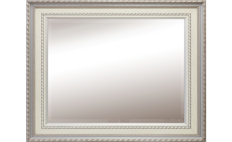 Зеркало «Валенсия Д 3» П3.591.0.12(566.60) - слоновая кость с серебром