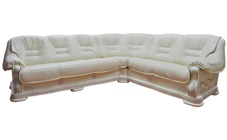 Угловой диван «Консул 2020/2020(-С)» (3мL/R902R/L) - натуральная кожа