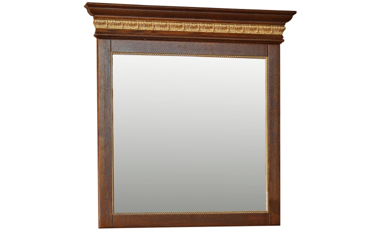 Зеркало настенное «Милана 13» П294.13 - черешня с золочением