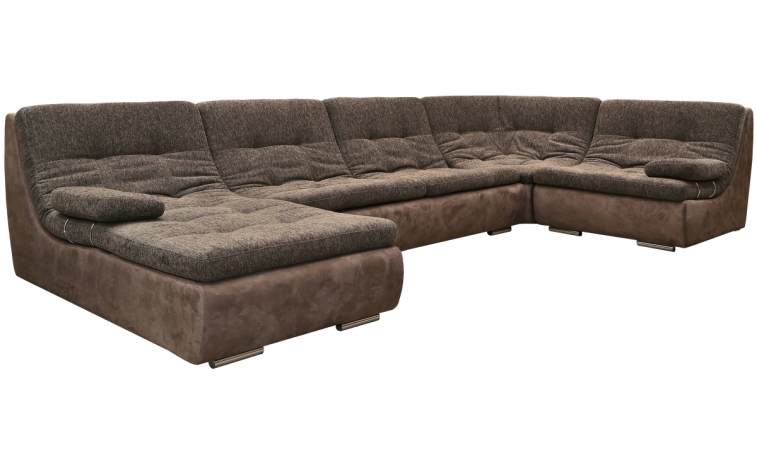 Угловой диван «Малибу» (03+8м+30м+90+10+03) - ткань