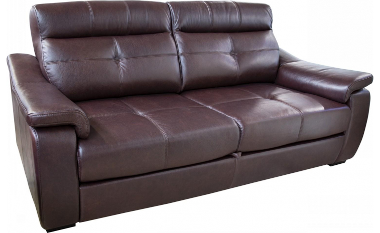 3-х местный диван «Барселона 2» (3м) - промо - натуральная кожа