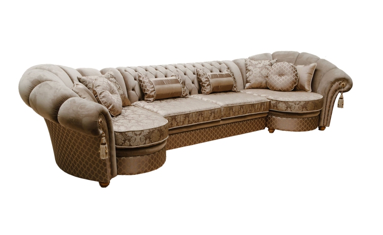 Угловой диван «Мадлен Royal» (4L30м4R) - ткань