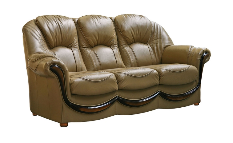 3-х местный диван «Дельта» (3м) - натуральная кожа