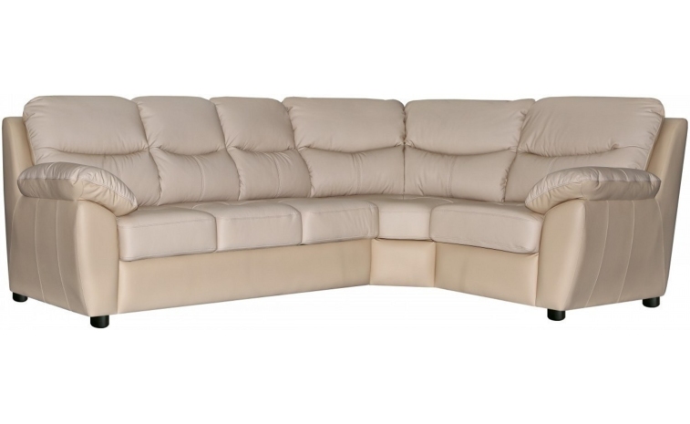 Угловой диван «Плаза» (3мL/R901R/L) - натуральная кожа