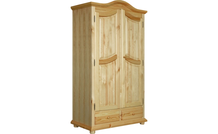 Шкаф для одежды 2д «Лотос» БМ2.701.1.43(2190) - сосна натуральная
