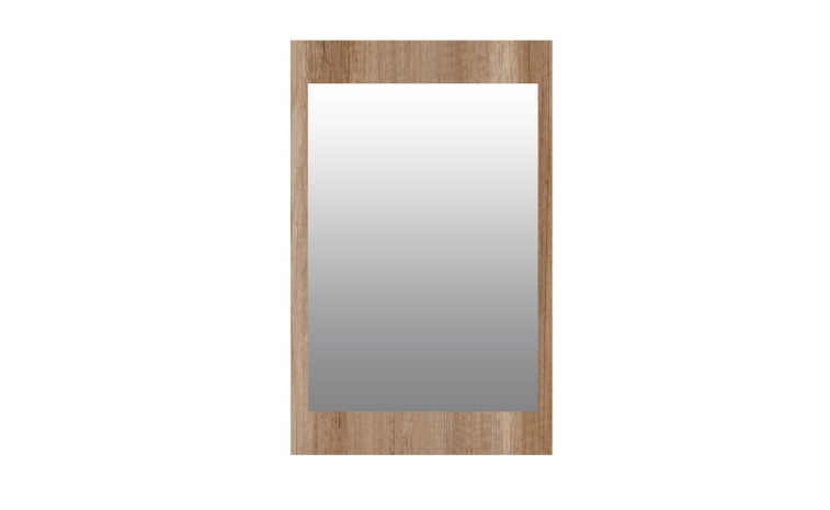 Зеркало «Брауни» П7.043.1.41(043.401) - дуб каньон+чёрный