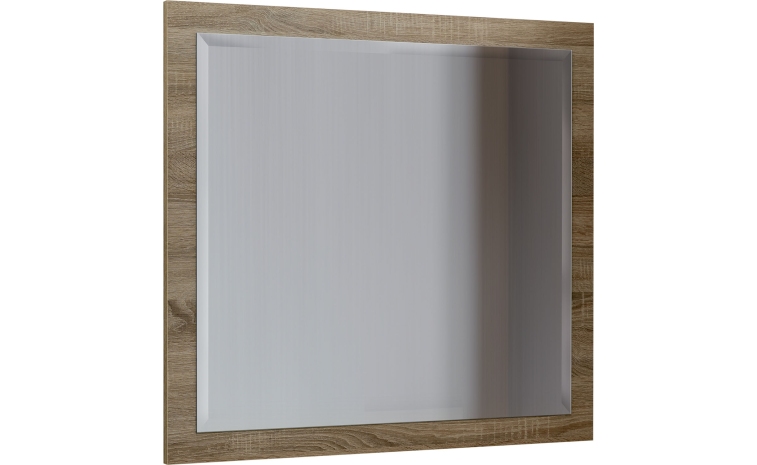 Зеркало настенное «Амаранти» П571.06 - дуб тобакко синхро + шагрень графит