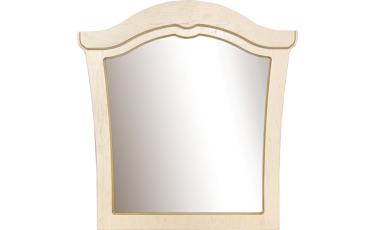 Зеркало «Беатрис 2664» БМ831 - жасмин с золочением