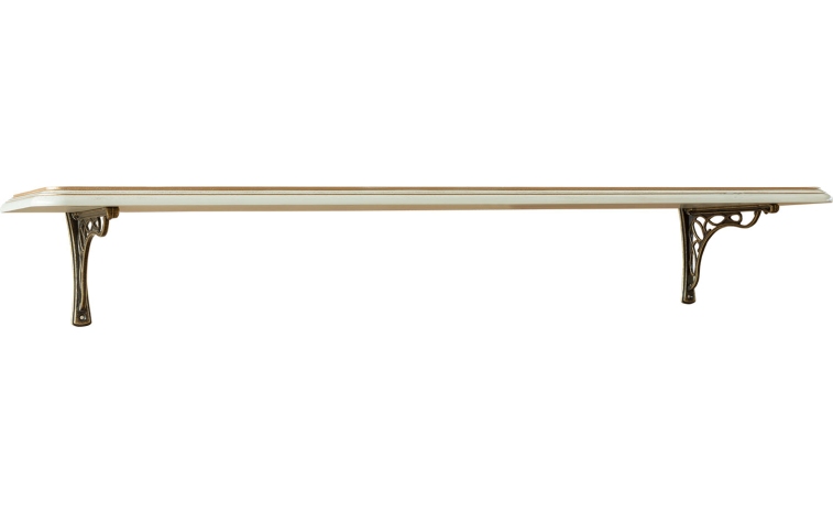 Полка «Алези 2» П350.28 - слоновая кость с золочением