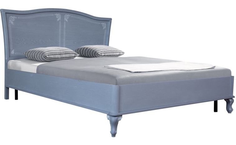 Кровать двойная «Флорентина» - голубой агат