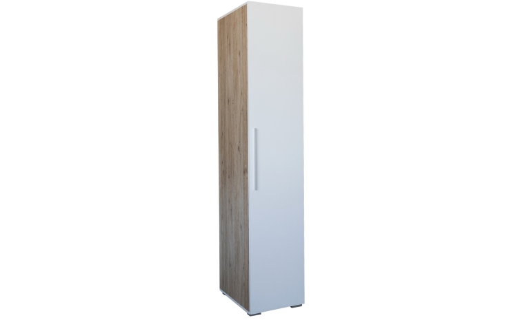 Шкаф для одежды «Юнона» П3.582.1.11 (белый + дуб версаль) - белый+дуб версаль