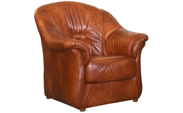 Кресло «Омега» (12) - спецпредложение - натуральная кожа