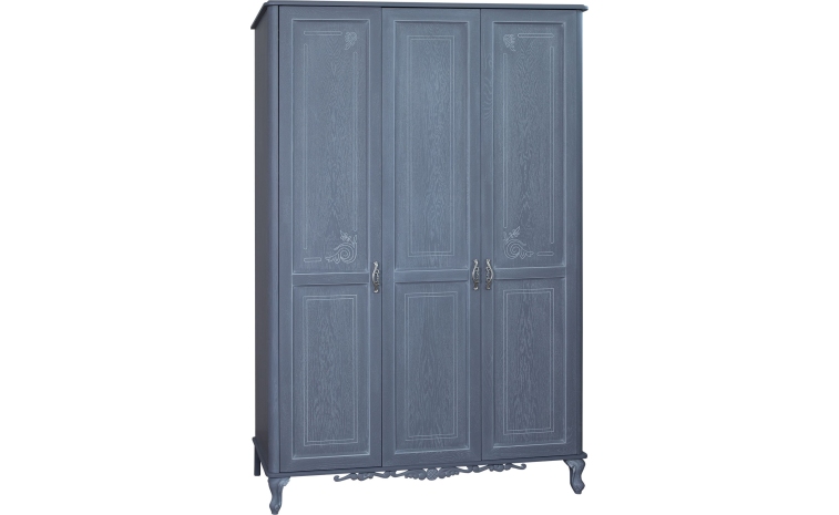 Шкаф для одежды 3д «Флорентина» БМ2.851.1.03 - голубой агат