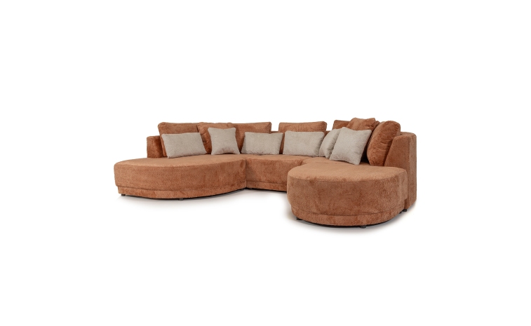 Угловой диван «Лючия» (6L/R.10.90+18) - ткань