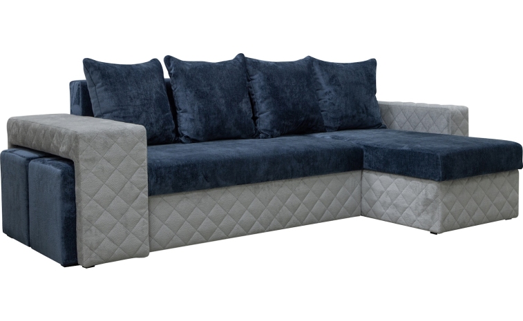Угловой диван «Блэк 1» (2мL/R6мR/L) - ткань