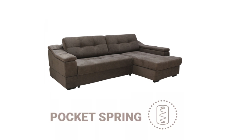 Угловой диван «Инфинити Люкс» (2мL/R6мR/L) - ткань
