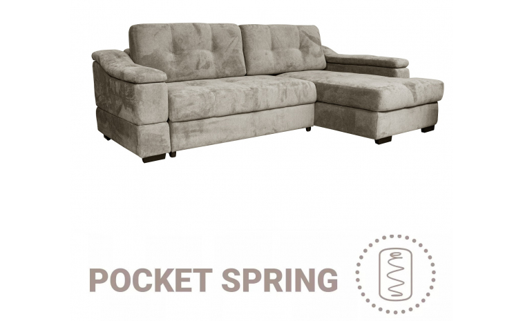 Угловой диван «Инфинити Люкс» (2мL/R6мR/L) - ткань