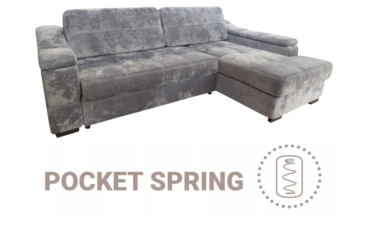 Угловой диван «Инфинити Люкс» (2мL/R6мR/L) - спецпредложение - ткань