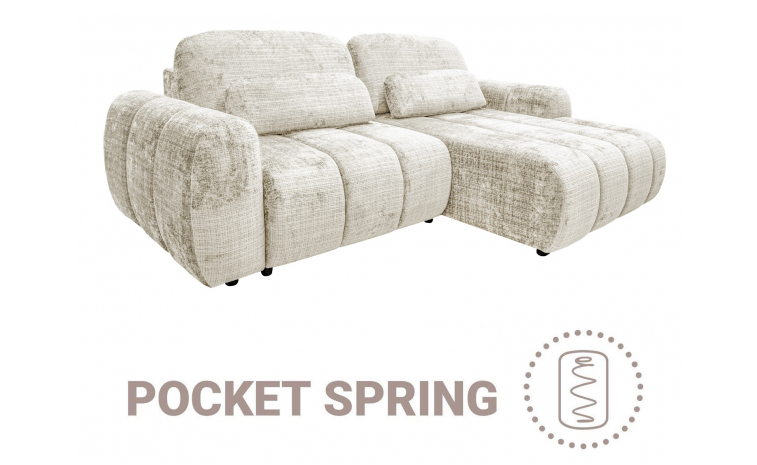 Угловой диван «Баббл» (1ML/R.8MR/L) - промо - ткань