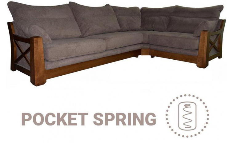 Угловой диван «Магнат люкс» (3mL/R901R/L) - ткань