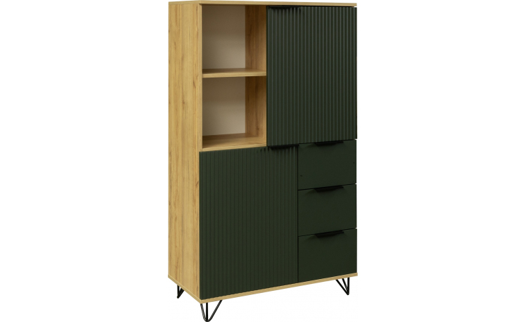 Шкаф «Рокси» П6.948.0.06 - грин софт+дуб кантри золотой