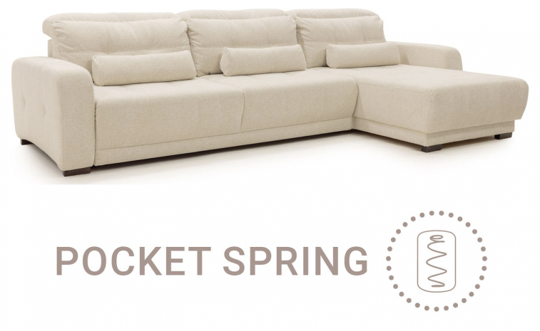 Угловой диван «Уинстон» (3мL/R6мR/L) - промо - ткань