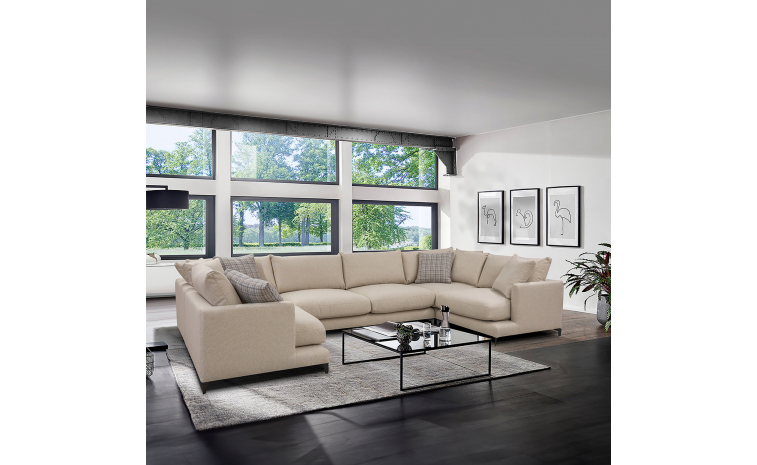 Угловой диван «Леруа» (1L.90.20.90.1R) - спецпредложение - ткань