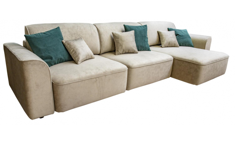 Угловой диван «Твен» (1ML/R.10M.8MR/L) - только онлайн - ткань