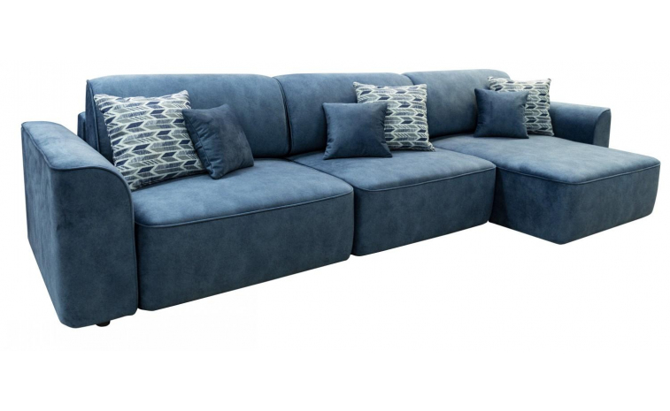 Угловой диван «Твен» (1ML/R.10M.8MR/L) - только онлайн - ткань