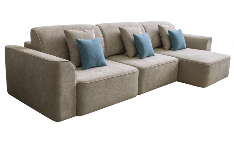 Угловой диван «Твен» (1ML/R.10M.8MR/L) - только онлайн - ткань