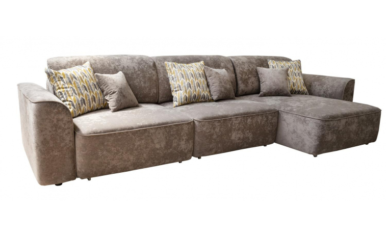 Угловой диван «Твен» (1ML/R.10M.8MR/L) - только онлайн - ткань